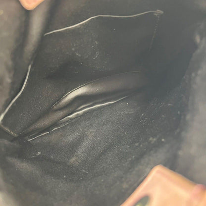 Saint Laurent Shoulder Bag Purse YSL Cassandra Canvas Leather Pink Authentic