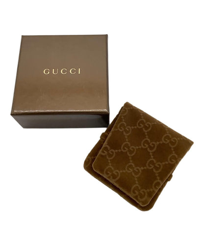 GUCCI Necklace Pendant Interlocking GG Silver Ag925 Women Accessory Authentic