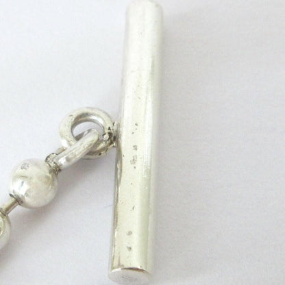 GUCCI Necklace Pendant ball chain Heart Silver 925 Women Accessory Authentic