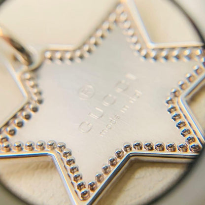 GUCCI Necklace Pendant Star Silver 925 Women Accessory Authentic