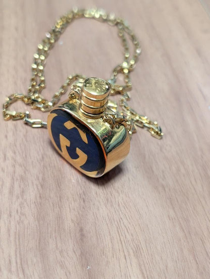 GUCCI Necklace Pendant Perfume Bottle Women Accessory Authentic