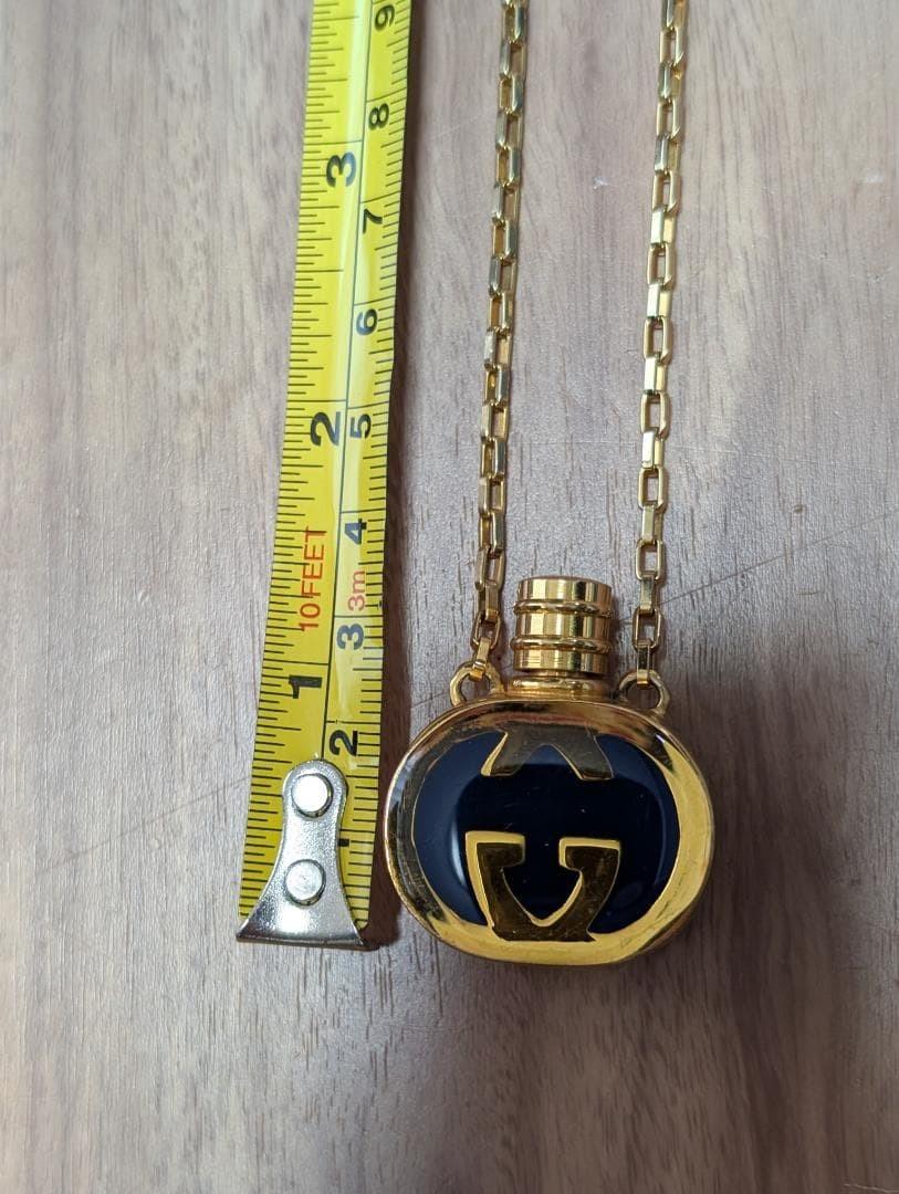 GUCCI Necklace Pendant Perfume Bottle Women Accessory Authentic