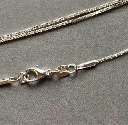 GUCCI Necklace Pendant Venetian chain Silver 925 Women Accessory Authentic