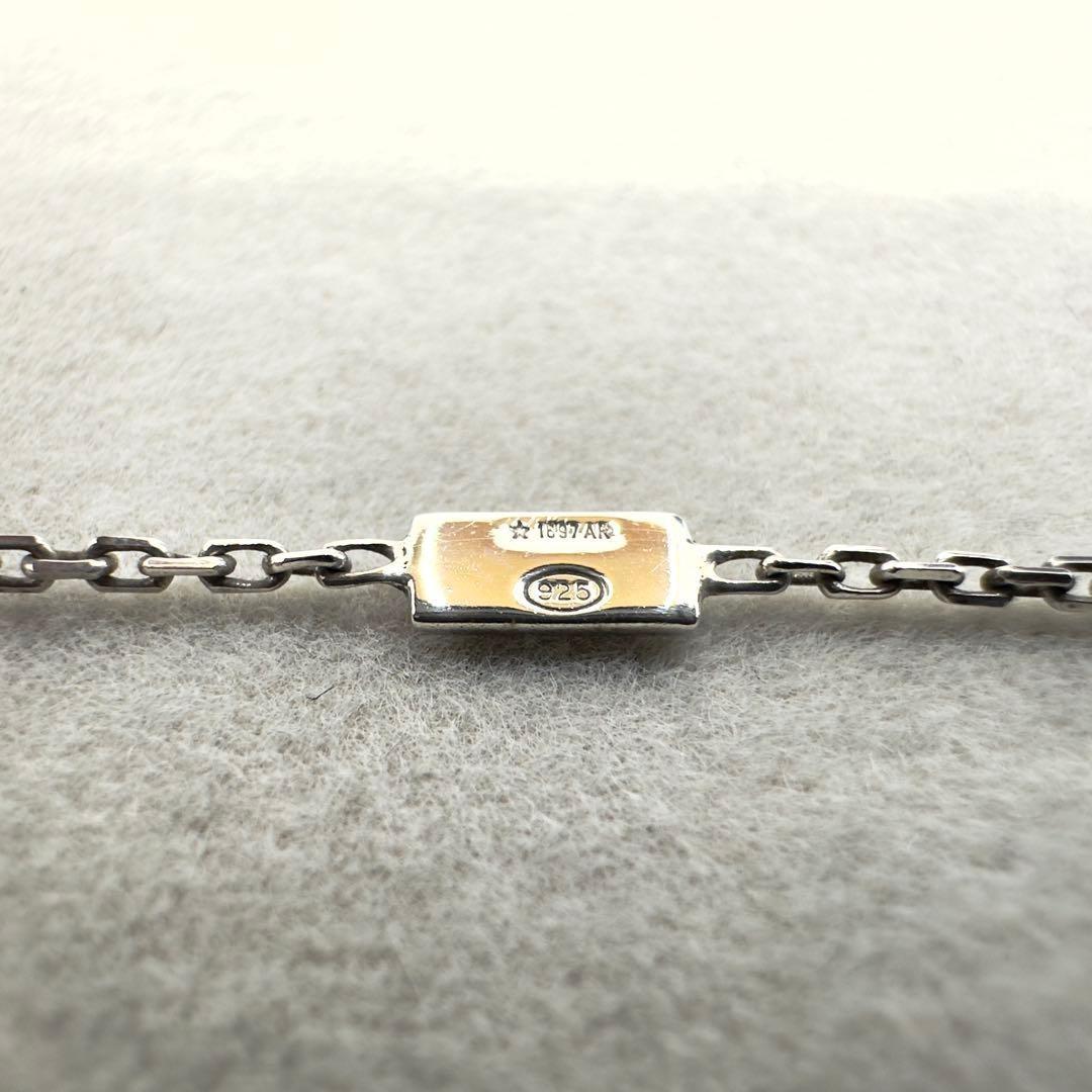 GUCCI Necklace Pendant Blue Topaz Silver 925 Women Accessory Authentic