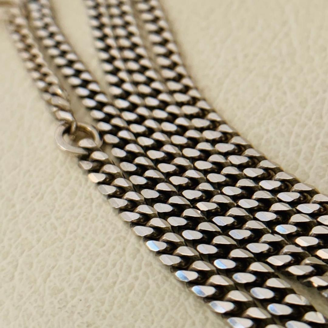 GUCCI Necklace Pendant Knot Infinity Silver 925 Unisex Accessory Authentic