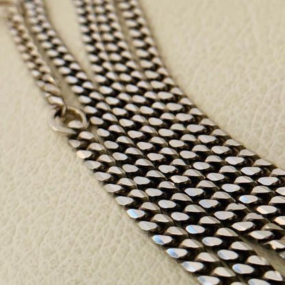 GUCCI Necklace Pendant Knot Infinity Silver 925 Unisex Accessory Authentic