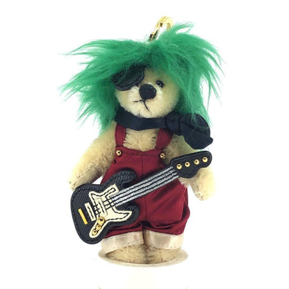 PRADA Key Ring Keychain Bag Charm Bear Multicolor Authentic