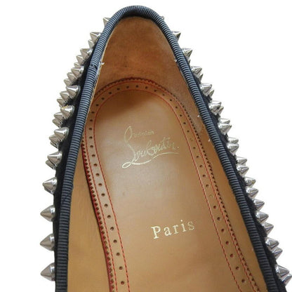 Christian Louboutin Slip-ons Shoes Sneakers Studs EU 43 US 10 Black Authentic