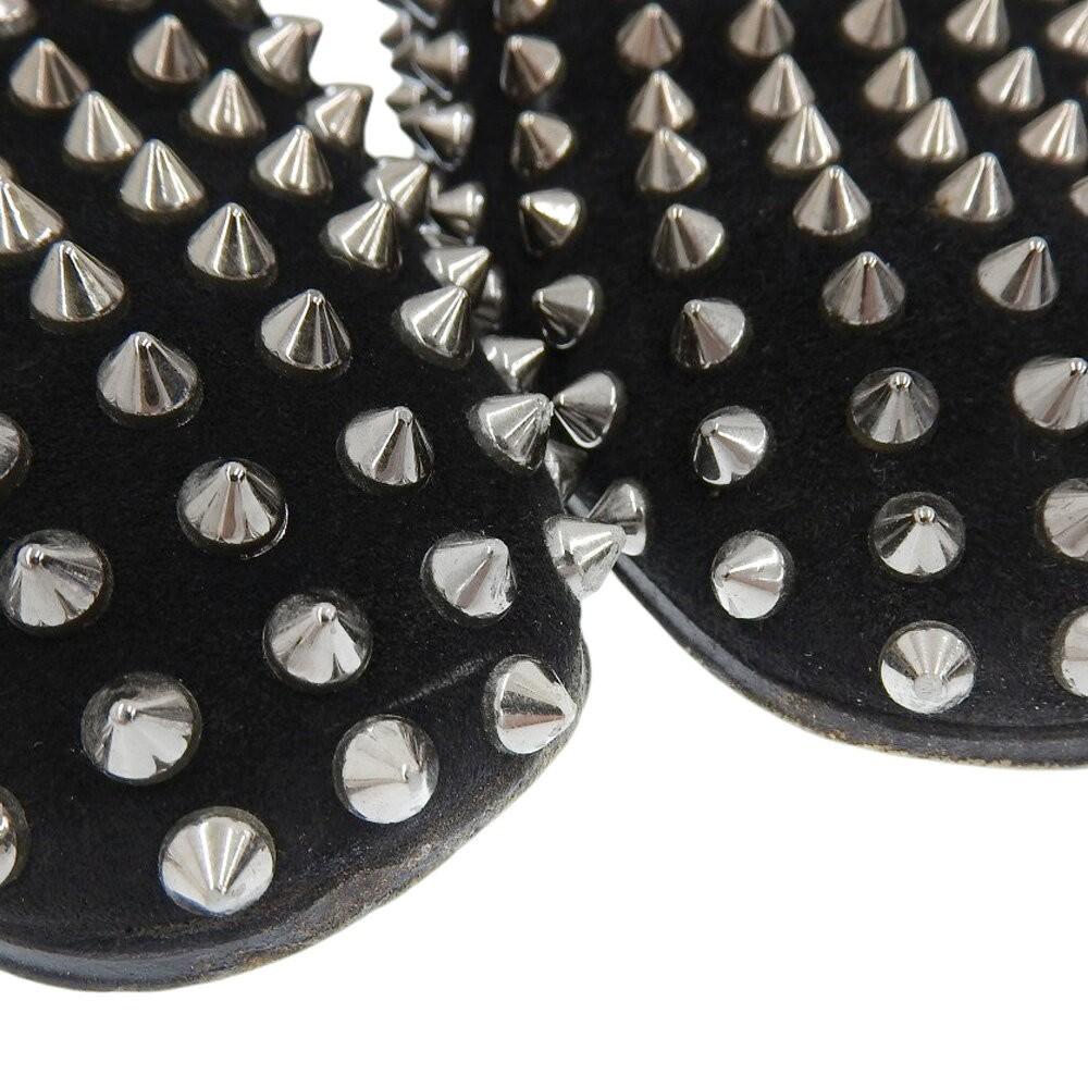 Christian Louboutin Slip-ons Shoes Sneakers Studs EU 43 US 10 Black Authentic