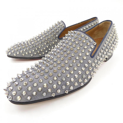 Christian Louboutin Slip-ons Shoes Studs EU 41.5 US 8.5 Silver Authentic