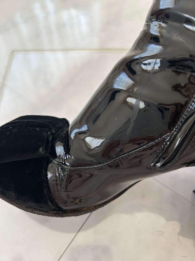 MIU MIU Boots Shoes EU 36 US 6 Ribbon Black Authentic