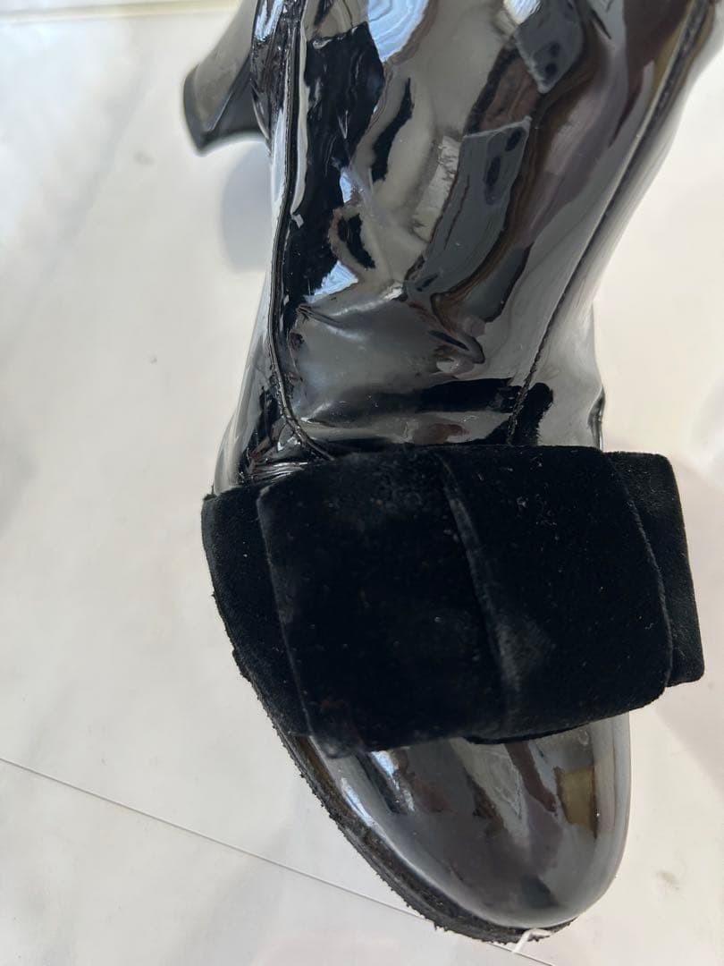 MIU MIU Boots Shoes EU 36 US 6 Ribbon Black Authentic