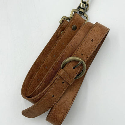 MULBERRY Hand Shoulder Bag Tote Purse 2way Turn Lock Leather Brown Authentic