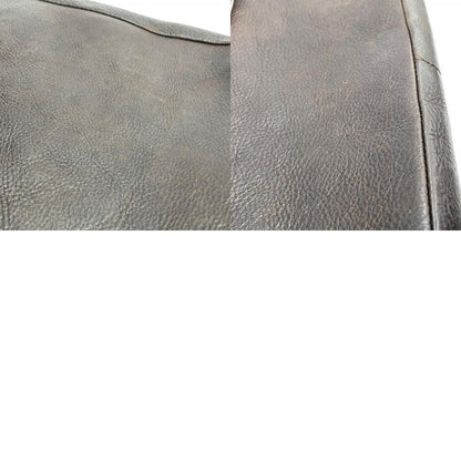 MULBERRY Shoulder Bag Purse Turn Lock Leather Brown Authentic