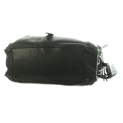 MULBERRY Hand Bag Tote Purse Leather Black Authentic