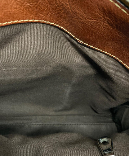 Chloe Hand Shoulder Bag Tote Purse 2way Brown Authentic