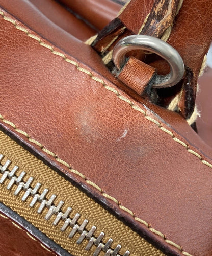 Chloe Hand Shoulder Bag Tote Purse 2way Brown Authentic