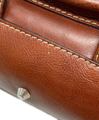 Chloe Hand Shoulder Bag Tote Purse 2way Brown Authentic