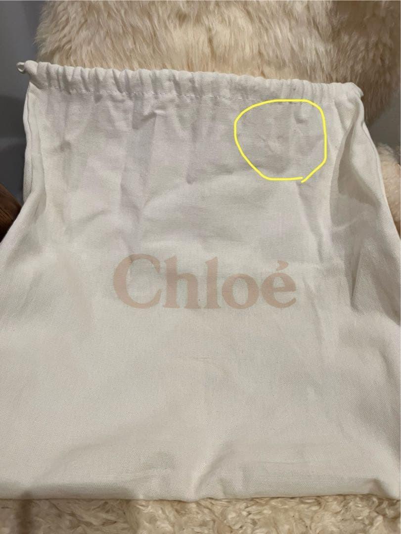 Chloe Shoulder Bag Purse FAYE Suede Multicolor Authentic