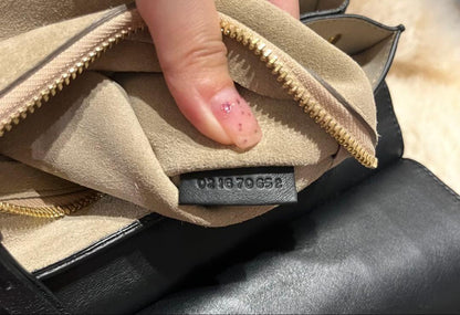 Chloe Shoulder Bag Purse FAYE Suede Multicolor Authentic