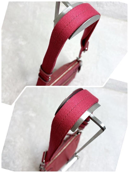 COACH Shoulder Bag Purse 23978 Leather Pink Authentic