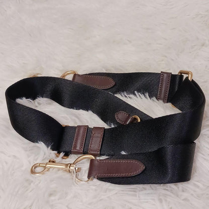 COACH Shoulder Bag Purse Turn Lock Jacquard Leather Brown Authentic