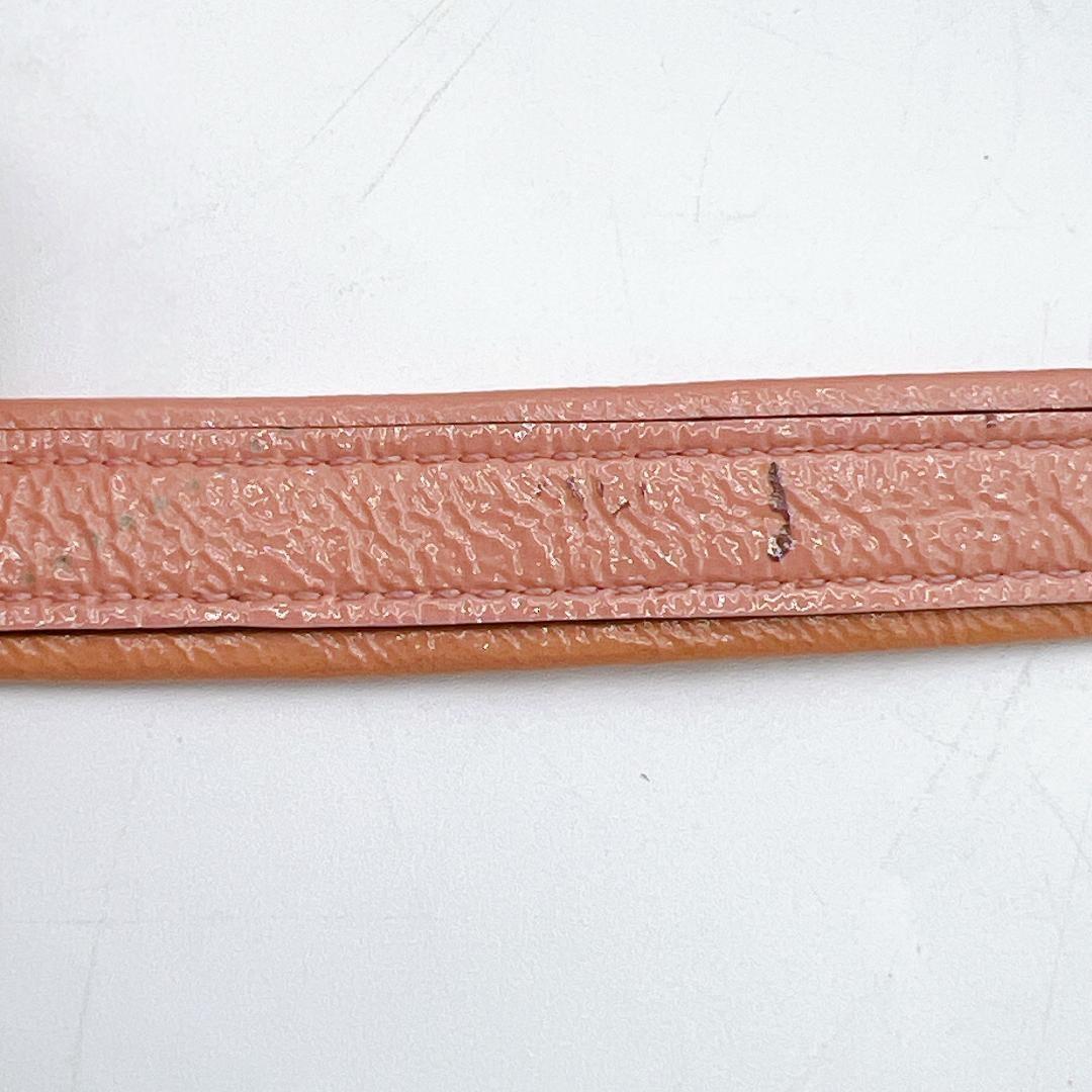 COACH Shoulder Bag Purse Signature Poppy Leather Authentic