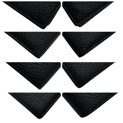 TOM FORD Bi-fold Wallet Flap Compact Purse Black Authentic