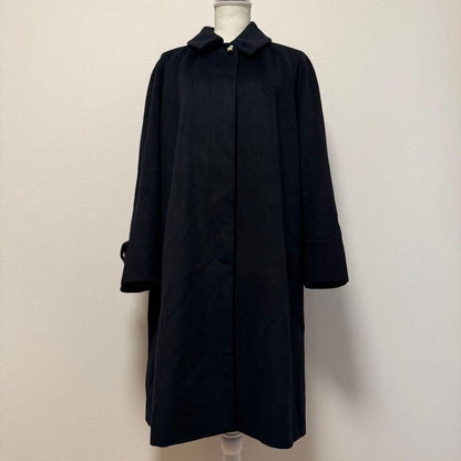 BURBERRYS Long Coat Asian fit 2XL US size XL Black Authentic