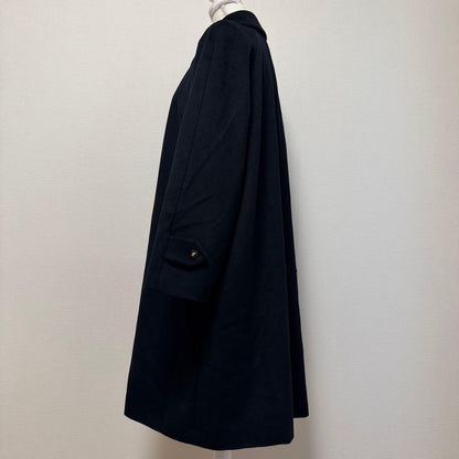 BURBERRYS Long Coat Asian fit 2XL US size XL Black Authentic