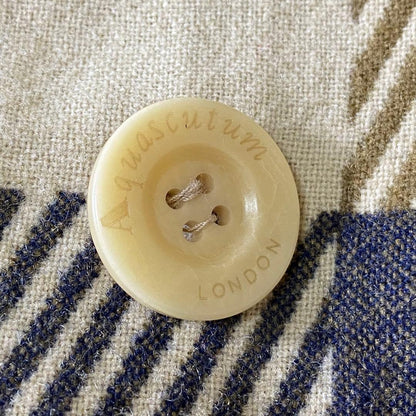 Aquascutum Trench Coat Asian fit M US size S Beige Brown Navy Authentic