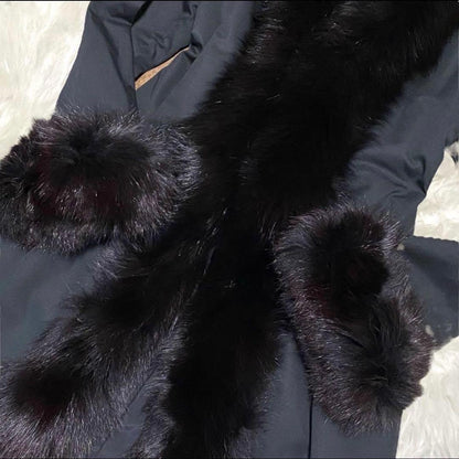 Aquascutum Long Coat Asian fit M US size S Dark Gray Authentic