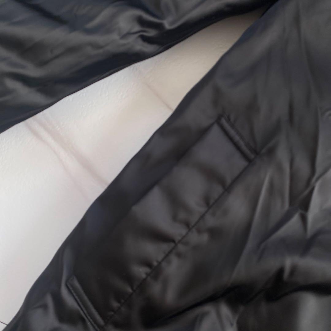 Aquascutum reversible Down Jacket Asian fit M US size S Gray Black Authentic