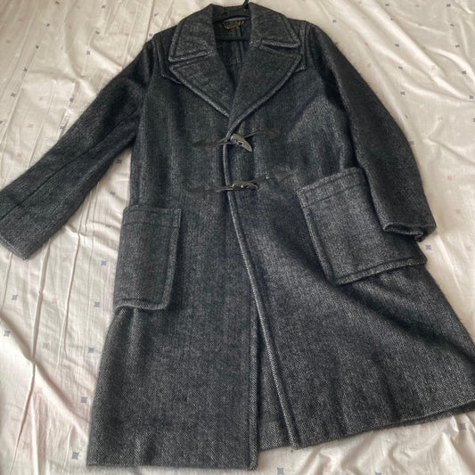 Aquascutum duffle Coat Asian fit L US size M Authentic