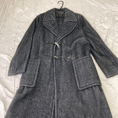 Aquascutum duffle Coat Asian fit L US size M Authentic