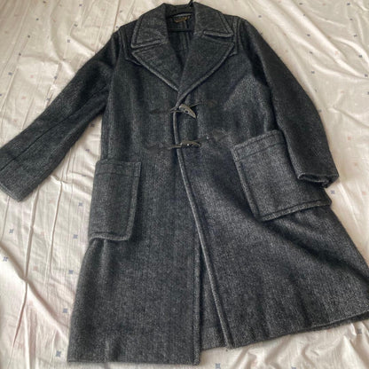 Aquascutum duffle Coat Asian fit L US size M Authentic