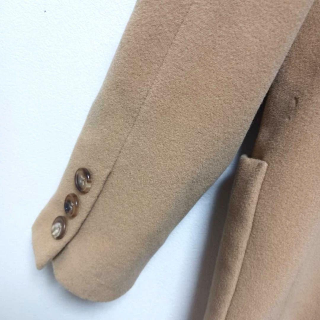 Aquascutum Chester Coat tailored jacket Asian fit M US size S Camel Authentic