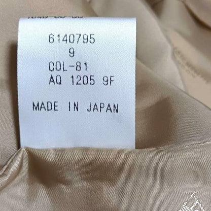 Aquascutum Chester Coat tailored jacket Asian fit M US size S Camel Authentic