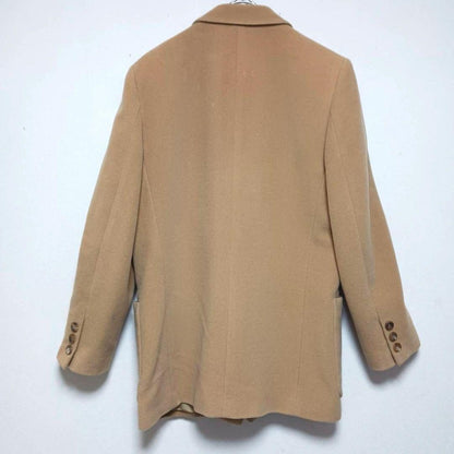 Aquascutum Chester Coat tailored jacket Asian fit M US size S Camel Authentic