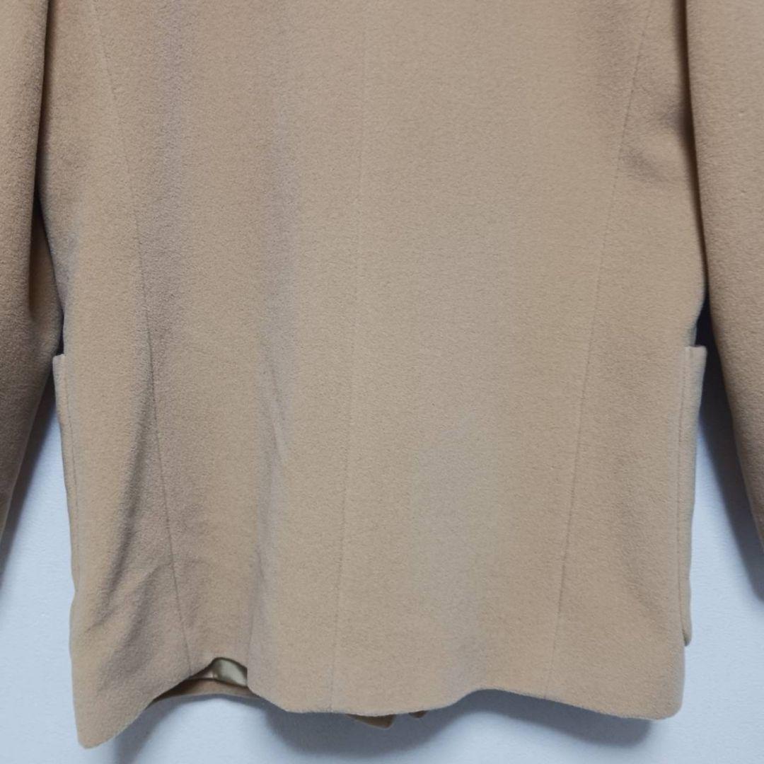 Aquascutum Chester Coat tailored jacket Asian fit M US size S Camel Authentic