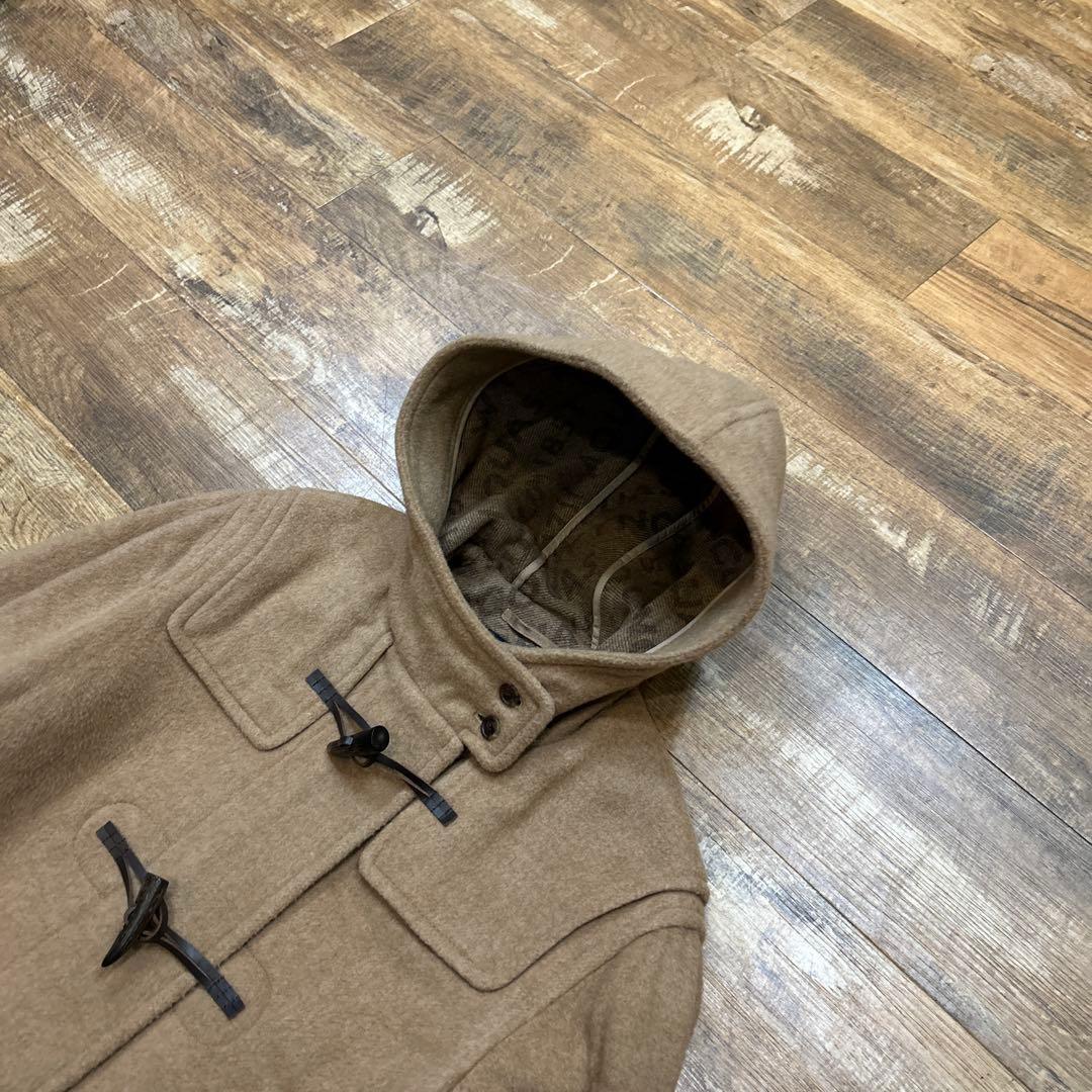 Aquascutum duffle Coat Asian fit M US size S Brown Authentic