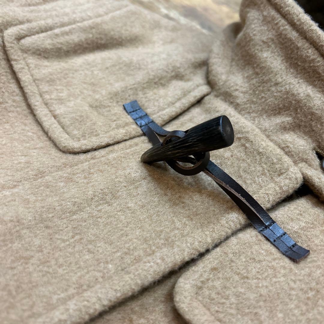 Aquascutum duffle Coat Asian fit M US size S Brown Authentic