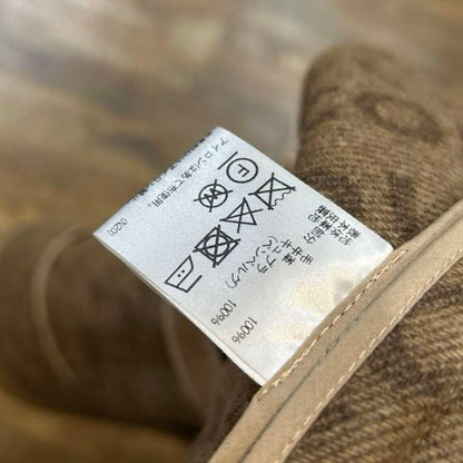 Aquascutum duffle Coat Asian fit M US size S Brown Authentic