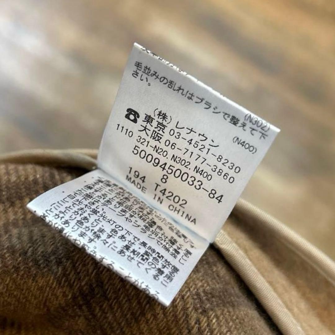 Aquascutum duffle Coat Asian fit M US size S Brown Authentic