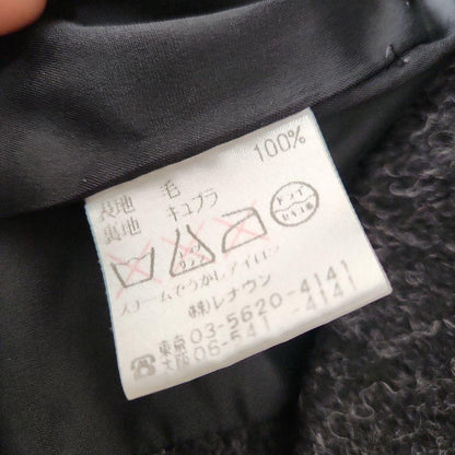 Aquascutum Coat Asian fit M US size S Black Authentic