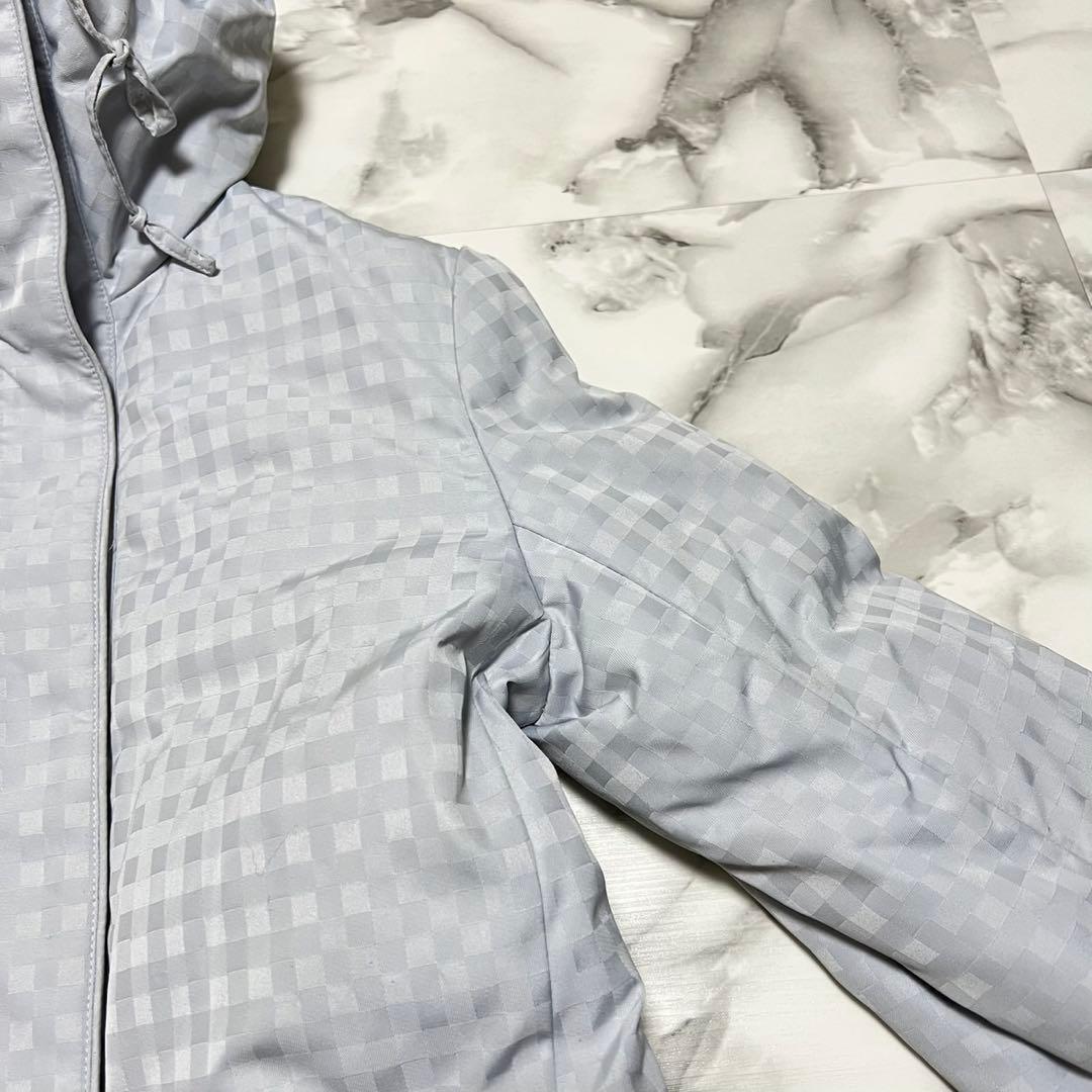 Aquascutum Down Jacket Asian fit M US size S Light Blue Authentic