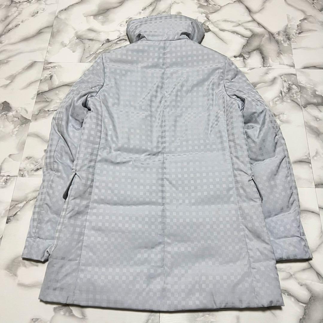 Aquascutum Down Jacket Asian fit M US size S Light Blue Authentic