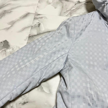 Aquascutum Down Jacket Asian fit M US size S Light Blue Authentic