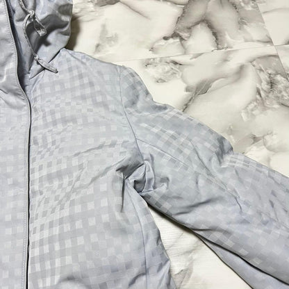 Aquascutum Down Jacket Asian fit M US size S Light Blue Authentic