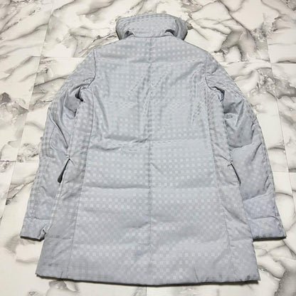 Aquascutum Down Jacket Asian fit M US size S Light Blue Authentic